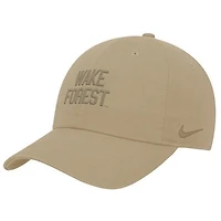 Men's Nike Beige Wake Forest Demon Deacons Club Adjustable Hat