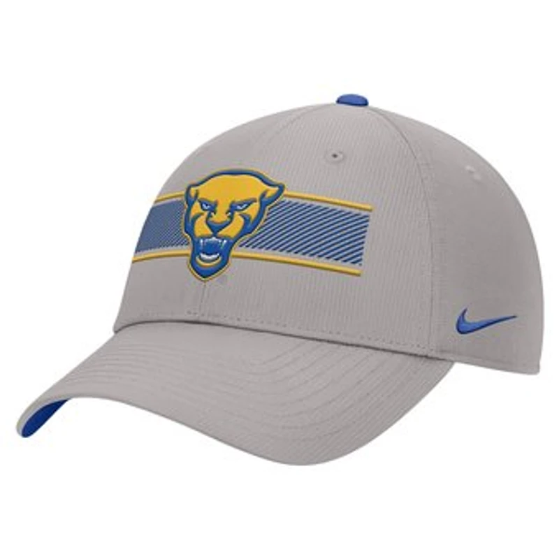 Men's Nike Gray Pitt Panthers Ripstop Dri-FIT Adjustable Hat