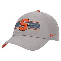 Men's Nike Gray Syracuse Orange Ripstop Dri-FIT Adjustable Hat