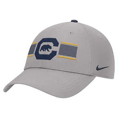 Men's Nike Gray Cal Bears Ripstop Dri-FIT Adjustable Hat