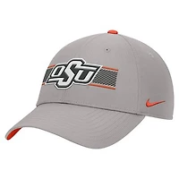 Men's Nike Gray Oklahoma State Cowboys Ripstop Dri-FIT Adjustable Hat