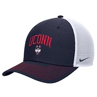 Men's Nike Navy UConn Huskies Rise Adjustable Trucker Hat