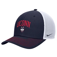 Men's Nike Navy UConn Huskies Rise Adjustable Trucker Hat