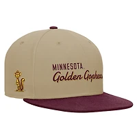 Men's Nike Beige/Maroon Minnesota Golden Gophers Pro Dri-FIT Snapback Hat