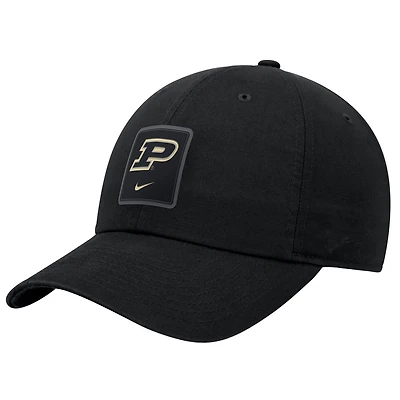 Men's Nike Black Purdue Boilermakers 2026 On-Field Club Adjustable Hat