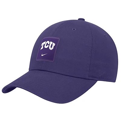 Men's Nike Purple TCU Horned Frogs 2026 On-Field Club Adjustable Hat