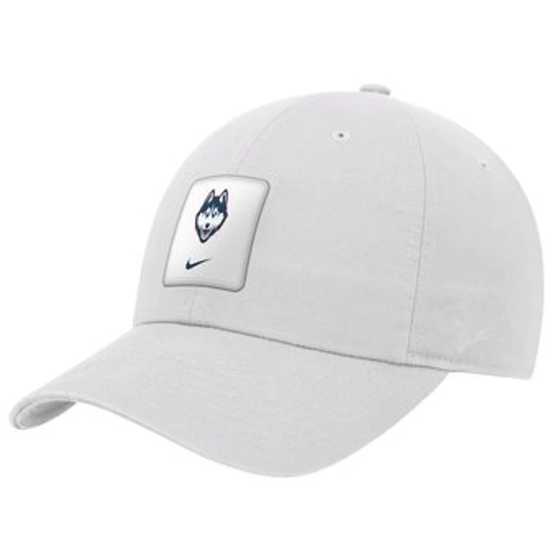Men's Nike White UConn Huskies 2026 On-Field Club Adjustable Hat