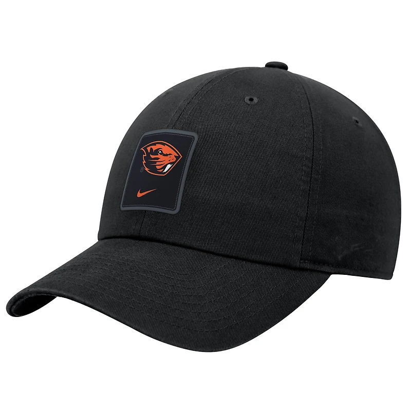 Men's Nike Black Oregon State Beavers 2026 On-Field Club Adjustable Hat