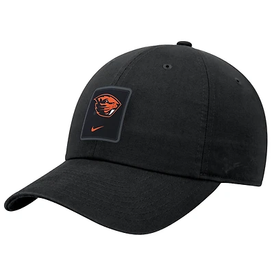 Men's Nike Black Oregon State Beavers 2026 On-Field Club Adjustable Hat