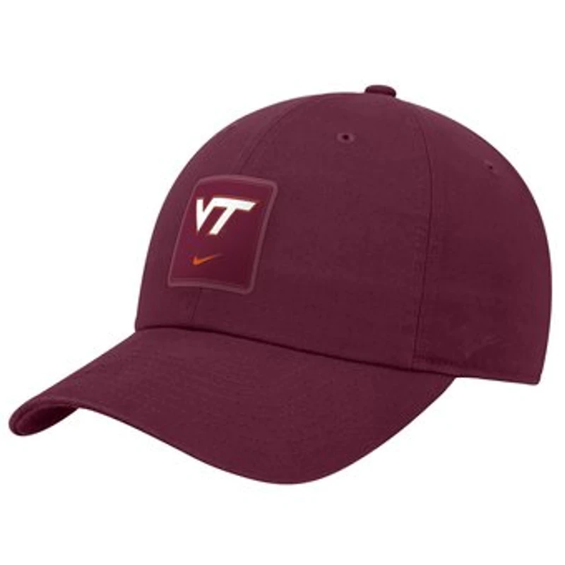 Men's Nike Maroon Virginia Tech Hokies 2026 On-Field Club Adjustable Hat