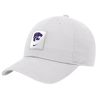 Men's Nike White Kansas State Wildcats 2026 On-Field Club Adjustable Hat