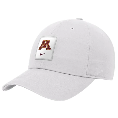 Men's Nike White Minnesota Golden Gophers 2026 On-Field Club Adjustable Hat