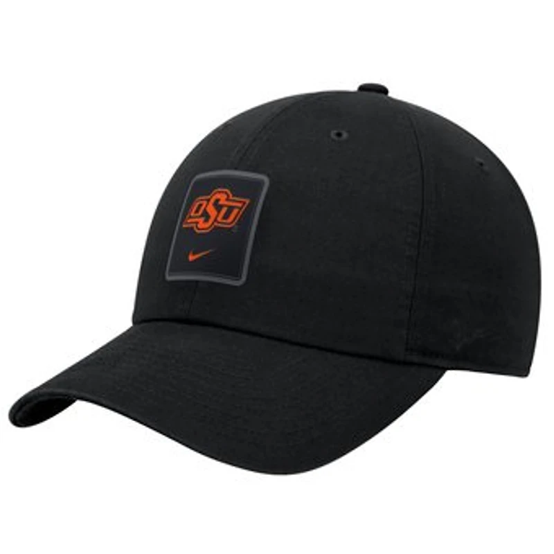 Men's Nike Black Oklahoma State Cowboys 2026 On-Field Club Adjustable Hat