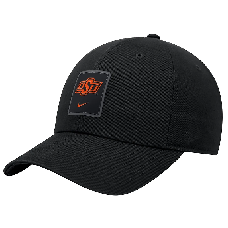 Men's Nike Black Oklahoma State Cowboys 2026 On-Field Club Adjustable Hat