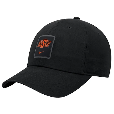 Men's Nike Black Oklahoma State Cowboys 2026 On-Field Club Adjustable Hat