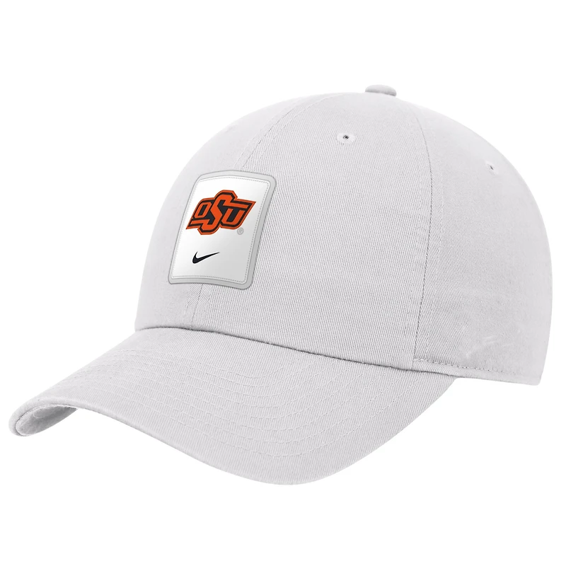Men's Nike White Oklahoma State Cowboys 2026 On-Field Club Adjustable Hat