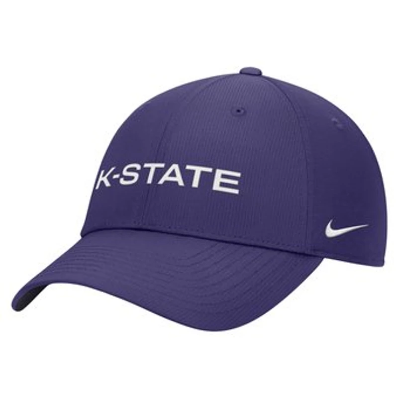 Men's Nike Purple Kansas State Wildcats 2026 Sideline Ripstop Dri-FIT Adjustable Hat