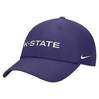 Men's Nike Purple Kansas State Wildcats 2026 Sideline Ripstop Dri-FIT Adjustable Hat