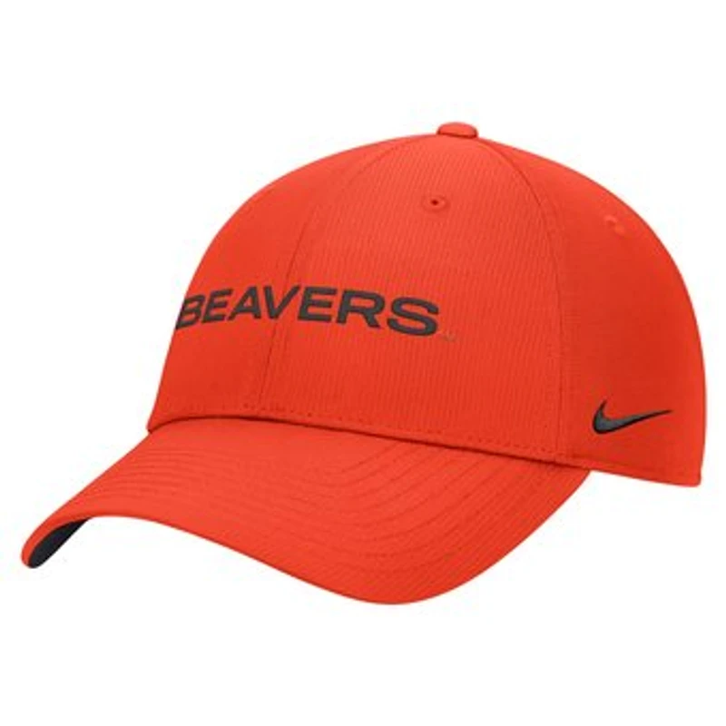 Men's Nike Orange Oregon State Beavers 2026 Sideline Ripstop Dri-FIT Adjustable Hat