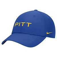 Men's Nike Royal Pitt Panthers 2026 Sideline Ripstop Dri-FIT Adjustable Hat