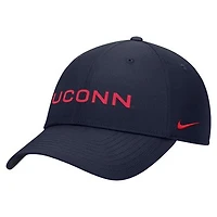 Men's Nike Navy UConn Huskies 2026 Sideline Ripstop Dri-FIT Adjustable Hat