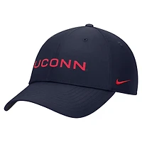 Men's Nike Navy UConn Huskies 2026 Sideline Ripstop Dri-FIT Adjustable Hat