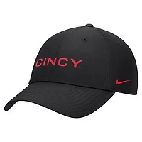 Men's Nike Black Cincinnati Bearcats 2026 Sideline Ripstop Dri-FIT Adjustable Hat
