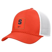 Men's Nike Orange Syracuse Orange 2026 On-Field Rope Adjustable Trucker Hat