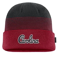 Men's Nike Garnet/Black South Carolina Gamecocks 2026 On-Field Gradient Terra Cuffed Knit Hat