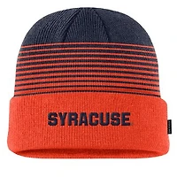 Men's Nike Orange/Navy Syracuse Orange 2026 On-Field Gradient Terra Cuffed Knit Hat