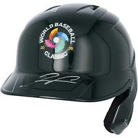 Ronald Acuna Jr. Venezuela Baseball Autographed 2026 World Baseball Classic Champions Replica Batting Helmet