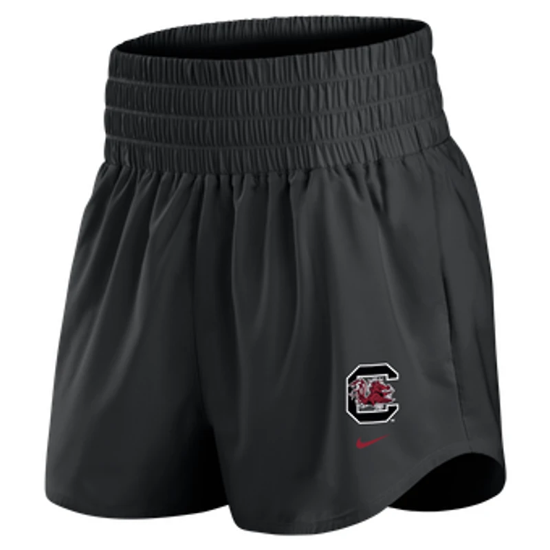 Women's Nike Black South Carolina Gamecocks Dri-FIT Ultra High-Waisted Shorts