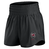 Women's Nike Black South Carolina Gamecocks Dri-FIT Ultra High-Waisted Shorts