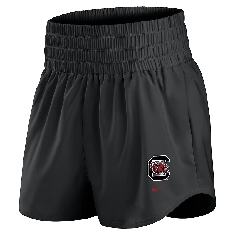Women's Nike Black South Carolina Gamecocks Dri-FIT Ultra High-Waisted Shorts