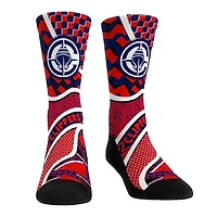 Youth Rock Em Socks LA Clippers Ball Pattern Crew Socks