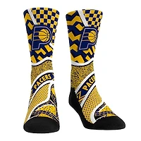 Youth Rock Em Socks Indiana Pacers Ball Pattern Crew Socks