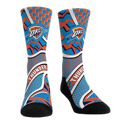 Youth Rock Em Socks Oklahoma City Thunder Ball Pattern Crew Socks