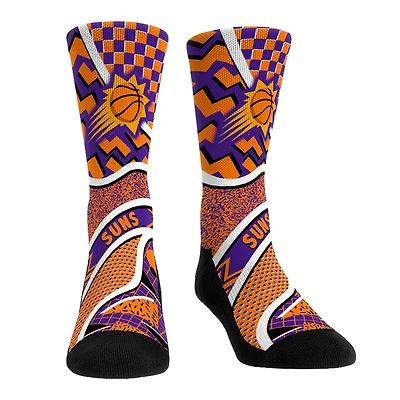 Youth Rock Em Socks Phoenix Suns Ball Pattern Crew Socks