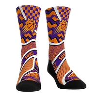 Youth Rock Em Socks Phoenix Suns Ball Pattern Crew Socks