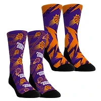 Youth Rock Em Socks Phoenix Suns Game Day 2-Pack Crew Socks