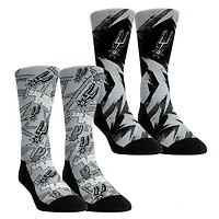 Youth Rock Em Socks San Antonio Spurs Game Day 2-Pack Crew Socks
