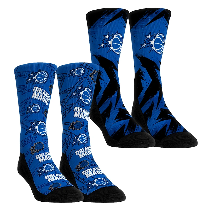 Youth Rock Em Socks Orlando Magic Game Day 2-Pack Crew Socks