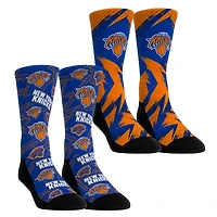 Youth Rock Em Socks New York Knicks Game Day 2-Pack Crew Socks