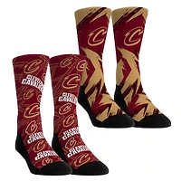 Youth Rock Em Socks Cleveland Cavaliers Game Day 2-Pack Crew Socks