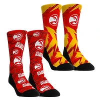 Youth Rock Em Socks Atlanta Hawks Game Day 2-Pack Crew Socks