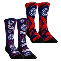 Youth Rock Em Socks LA Clippers Game Day 2-Pack Crew Socks