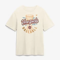 Youth Fanatics  Natural Venezuela Baseball 2026 World Baseball Classic T-Shirt