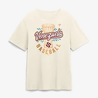 Youth Fanatics  Natural Venezuela Baseball 2026 World Baseball Classic T-Shirt