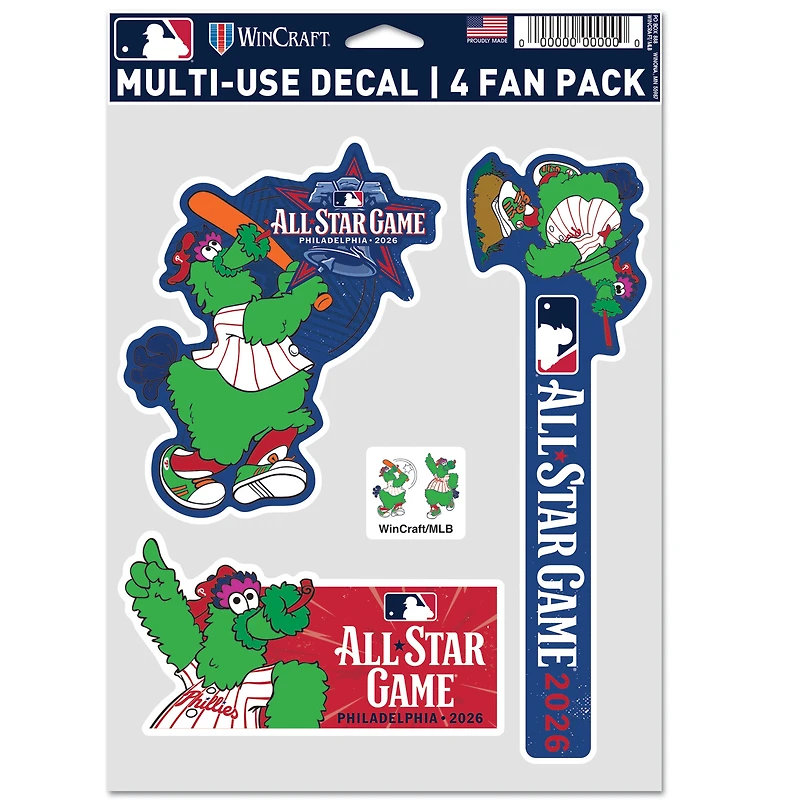 WinCraft 2026 MLB All-Star Game Three-Piece Fan Decal Set