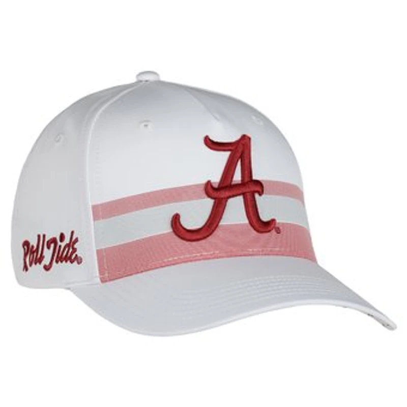 Unisex Ahead White Alabama Crimson Tide The Sideline Snapback Hat